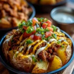 Loaded Potato Taco Bowls – Meal Prep Magic You’ll Crave First Image