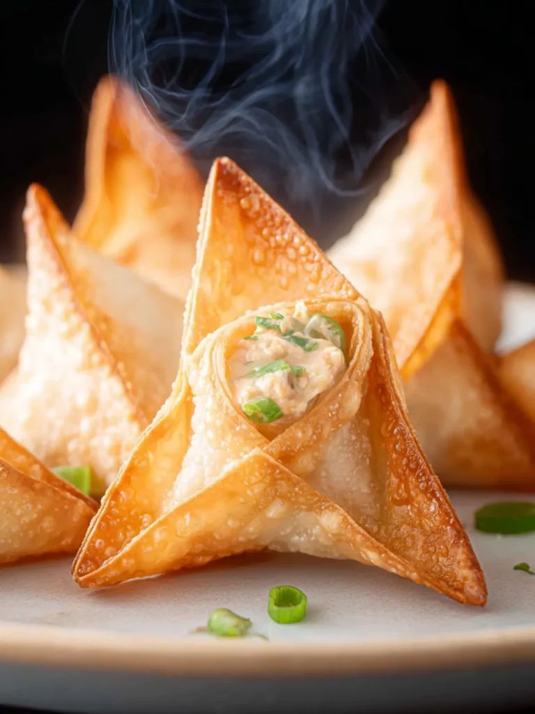 Air Fryer Crab Rangoon First Image