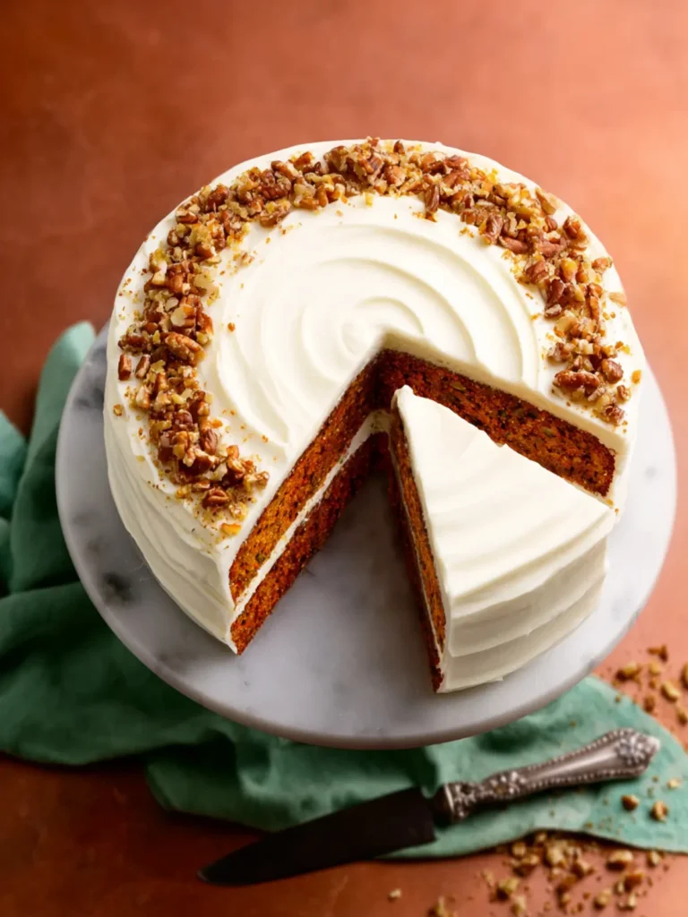 Carrot Cake with Cream Cheese Frosting First Image