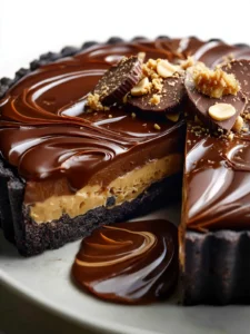 Chocolate Peanut Butter Tart First Image