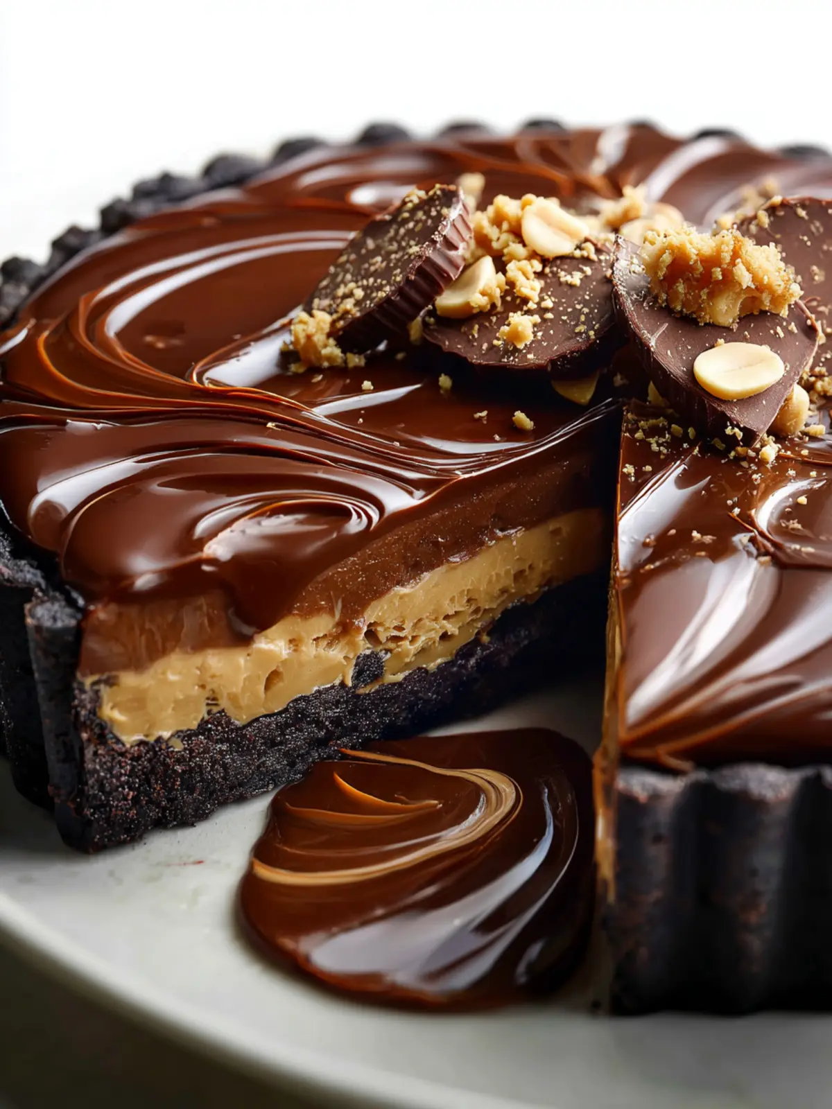 Chocolate Peanut Butter Tart: Indulgent Bliss in Every Bite