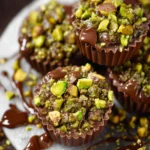 Chocolate Pistachio Crunch Cups First Image