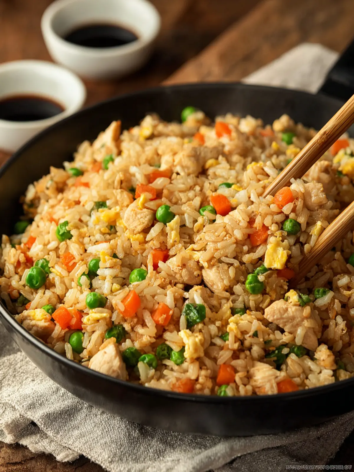 Easy Chicken Fried Rice Recipe First Image