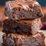 Easy Homemade Brownies Recipe First Image
