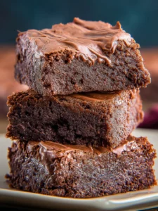 Easy Homemade Brownies Recipe First Image