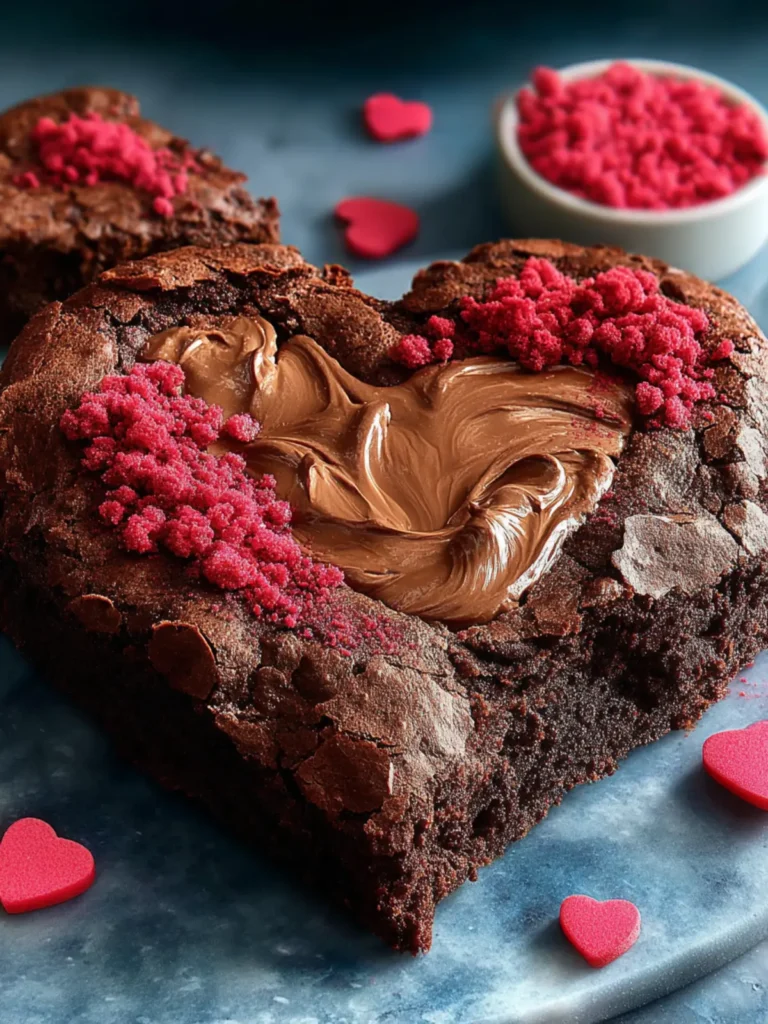 Irresistible Heart Shaped Brownies for Every Sweet Occasion First Image