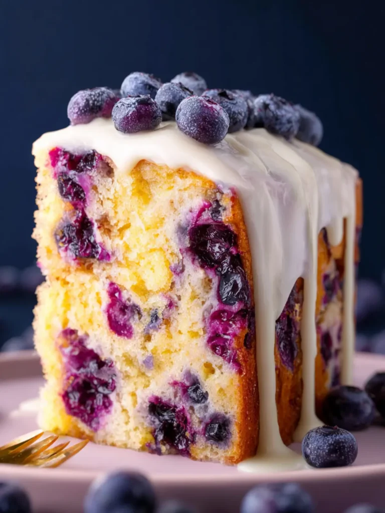 Lemon Blueberry Cake First Image