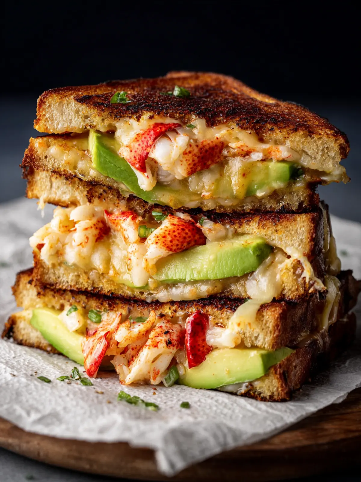 Lobster Grilled Cheese with Avocado First Image