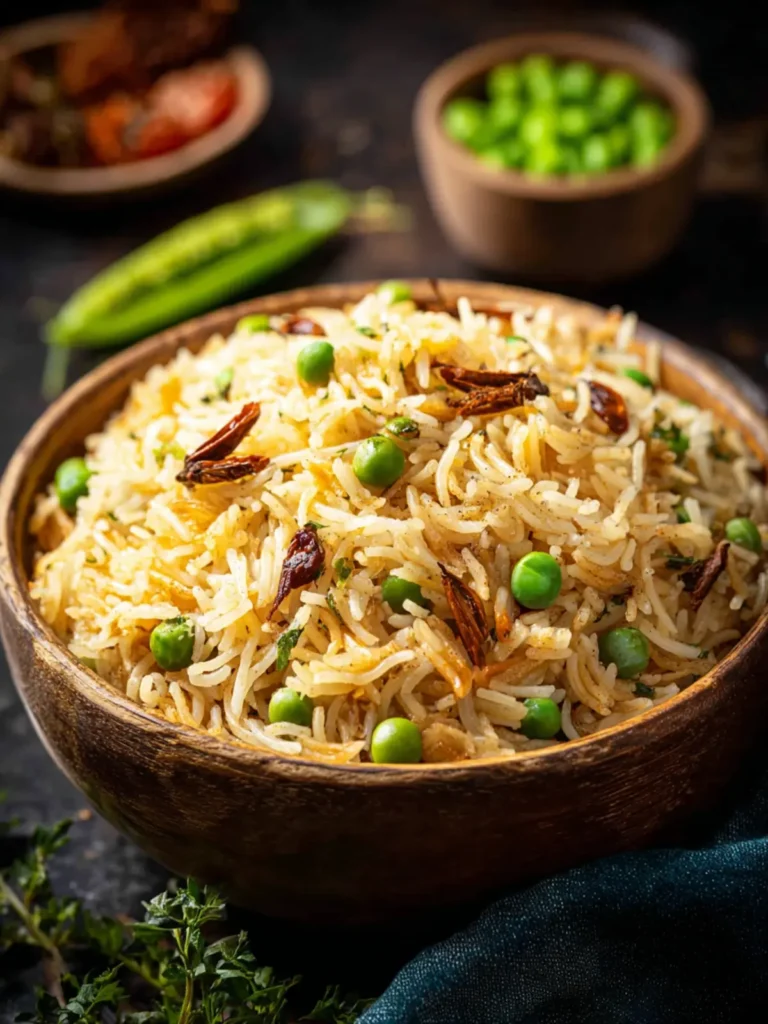 Peas Pulao (Matar Pulao) First Image