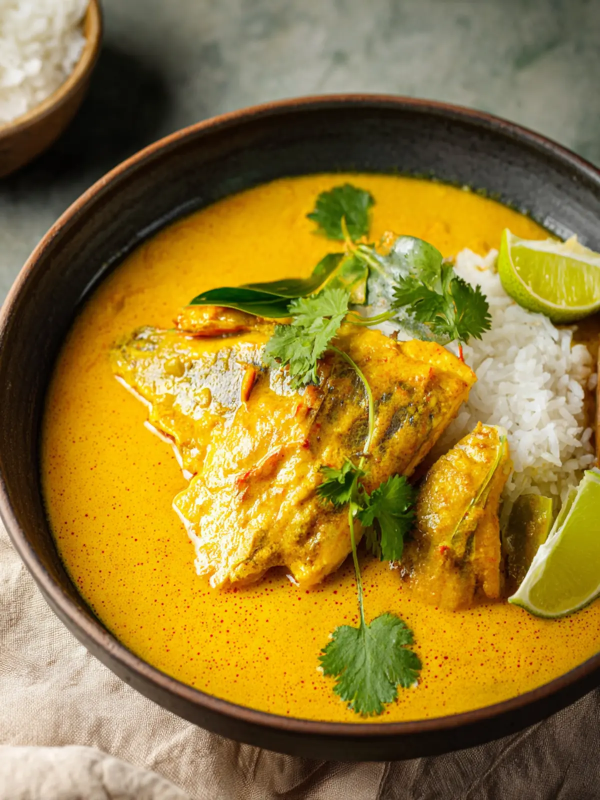 Yellow Fish Curry First Image