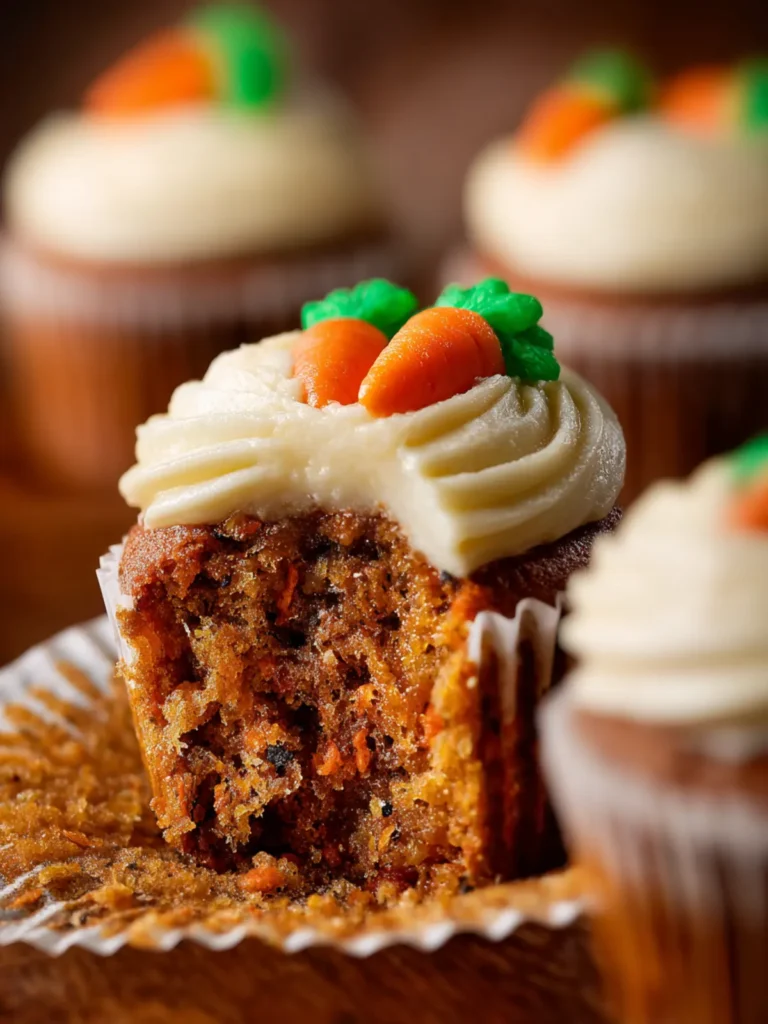 Carrot Cake Cupcakes First Image