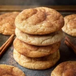 Chewy Snickerdoodle Cookies First Image