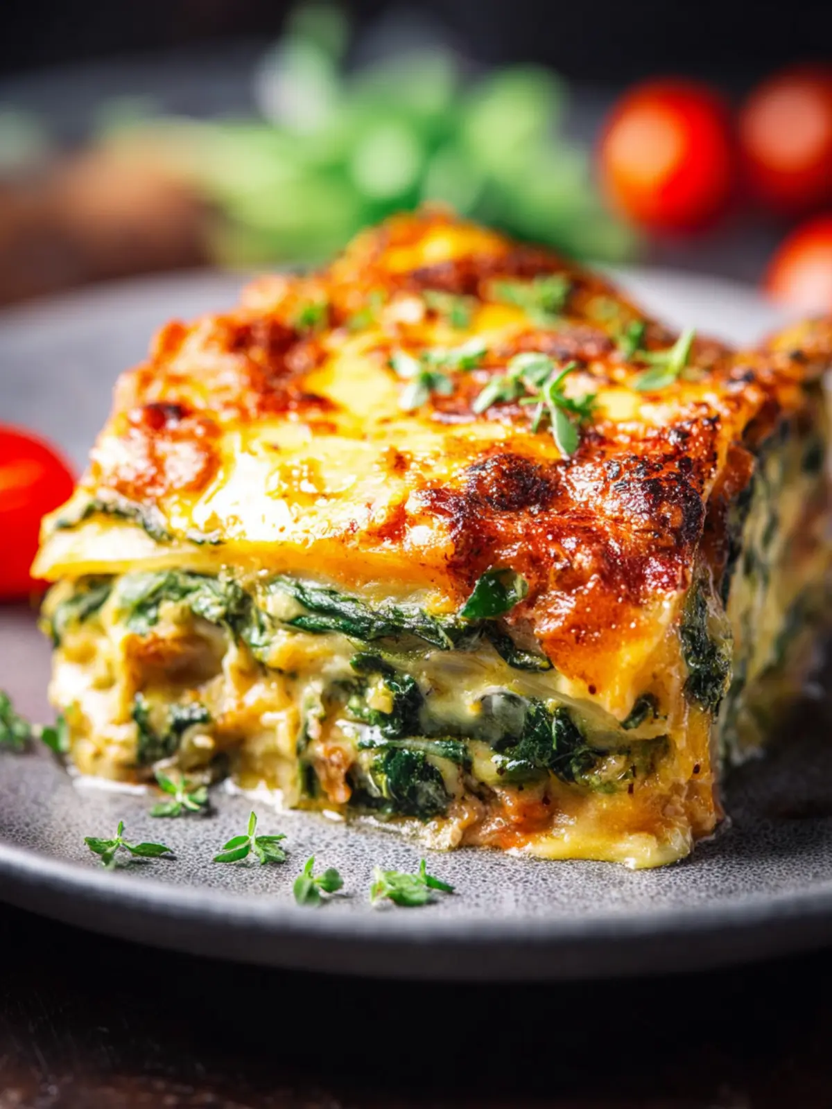 Easy Spinach Lasagna Recipe First Image