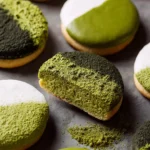 Matcha Black and White Cookies First Image