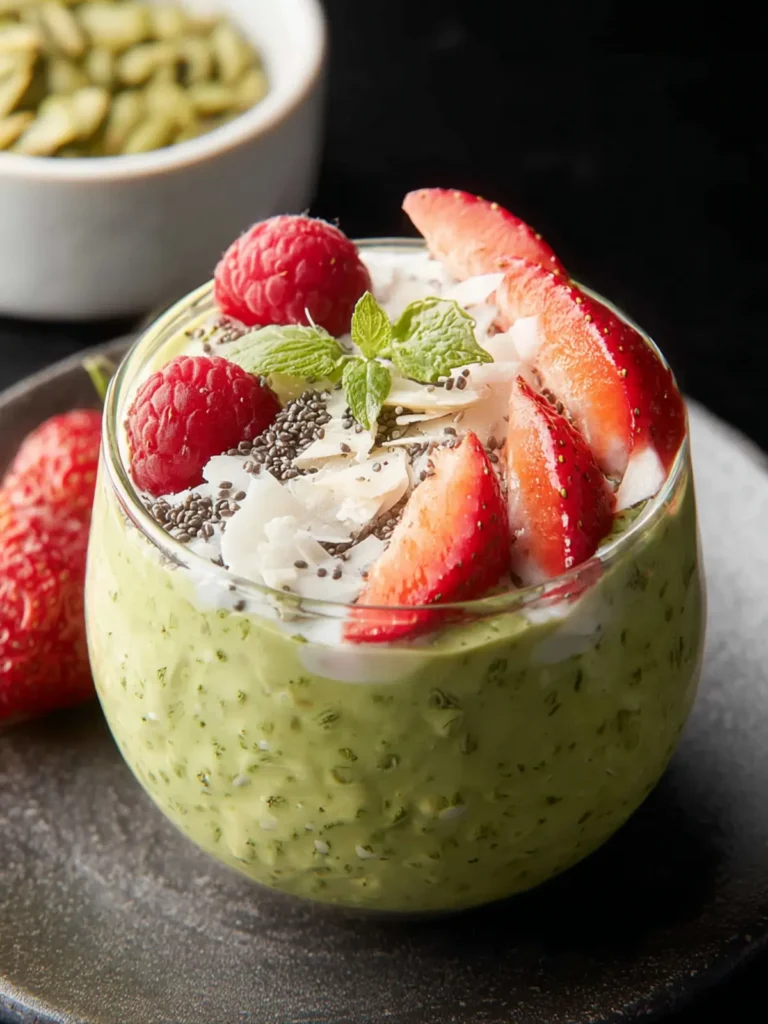 Matcha Overnight Oats First Image