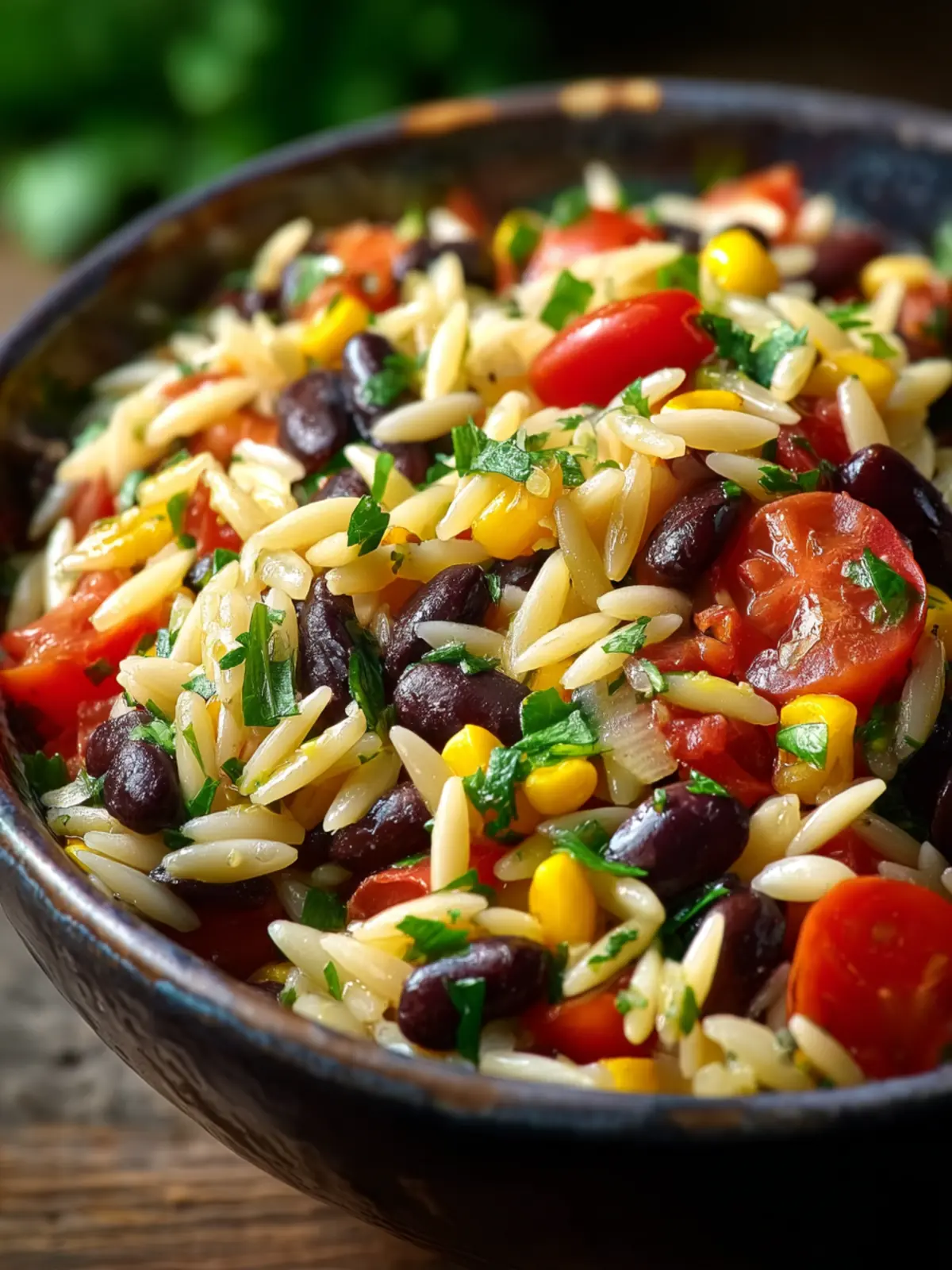 Orzo Black Bean Salad First Image