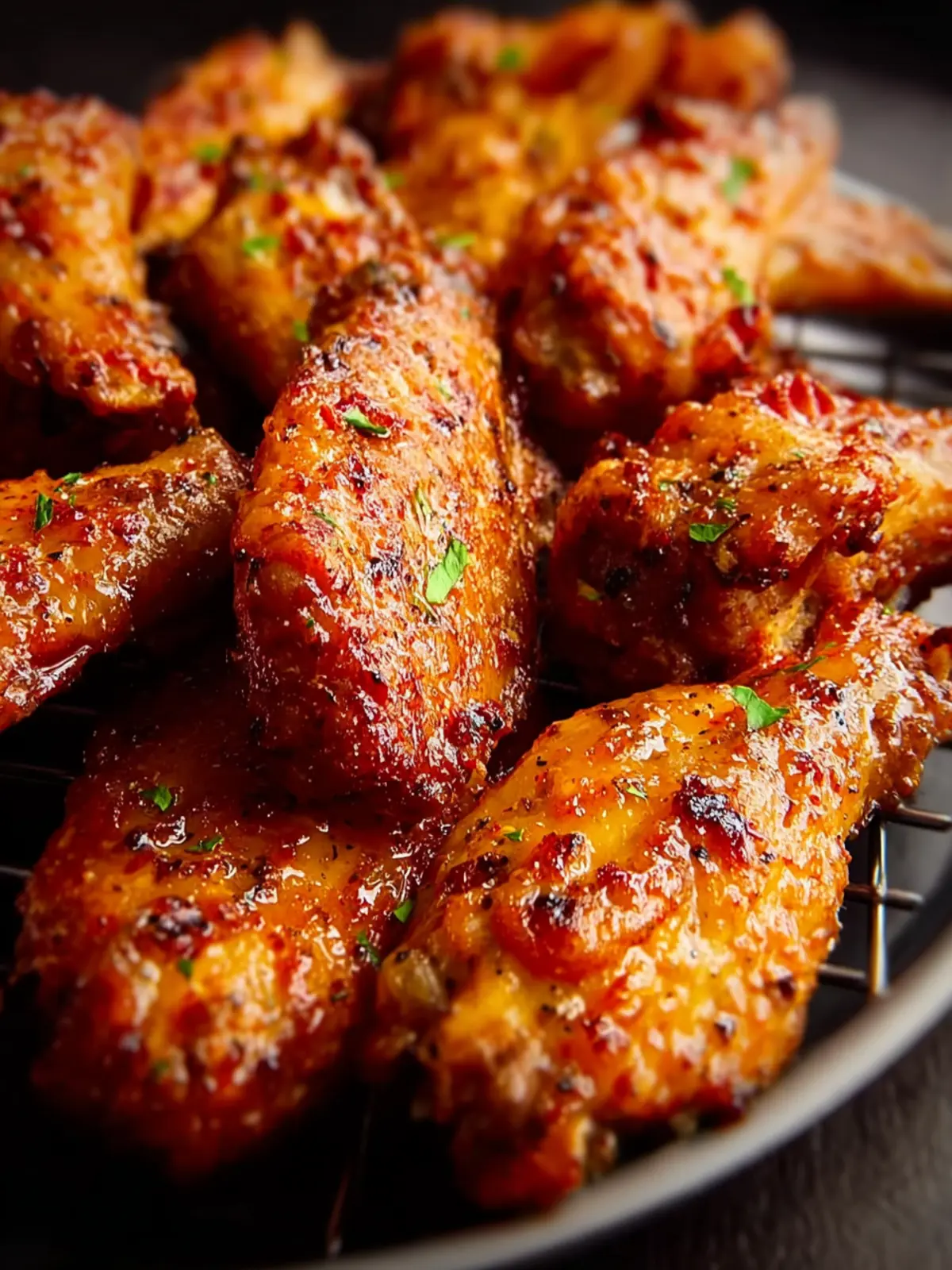 Oven Baked Chicken Wings First Image