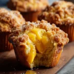 Peach Cobbler Muffins First Image