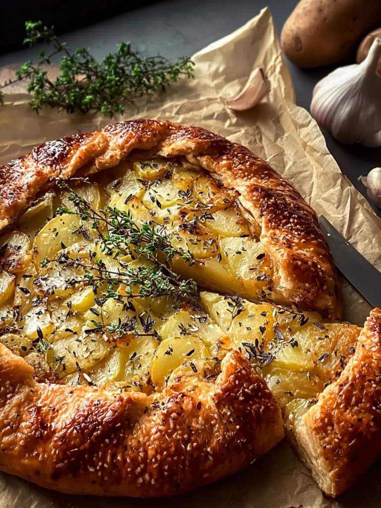 Potato Galette Herbs First Image