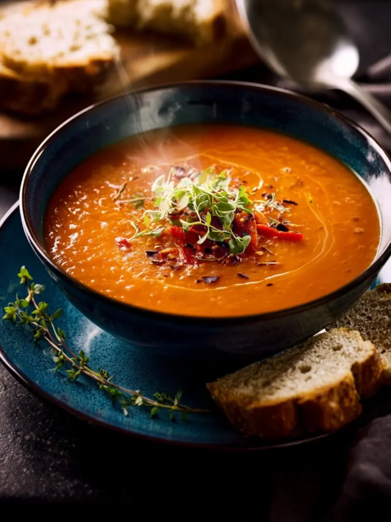 Roasted Vegetable Soup First Image