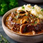 Slow Cooked Steak Diane Casserole First Image