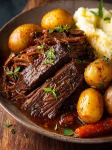 Slow Cooker Beef Roast First Image
