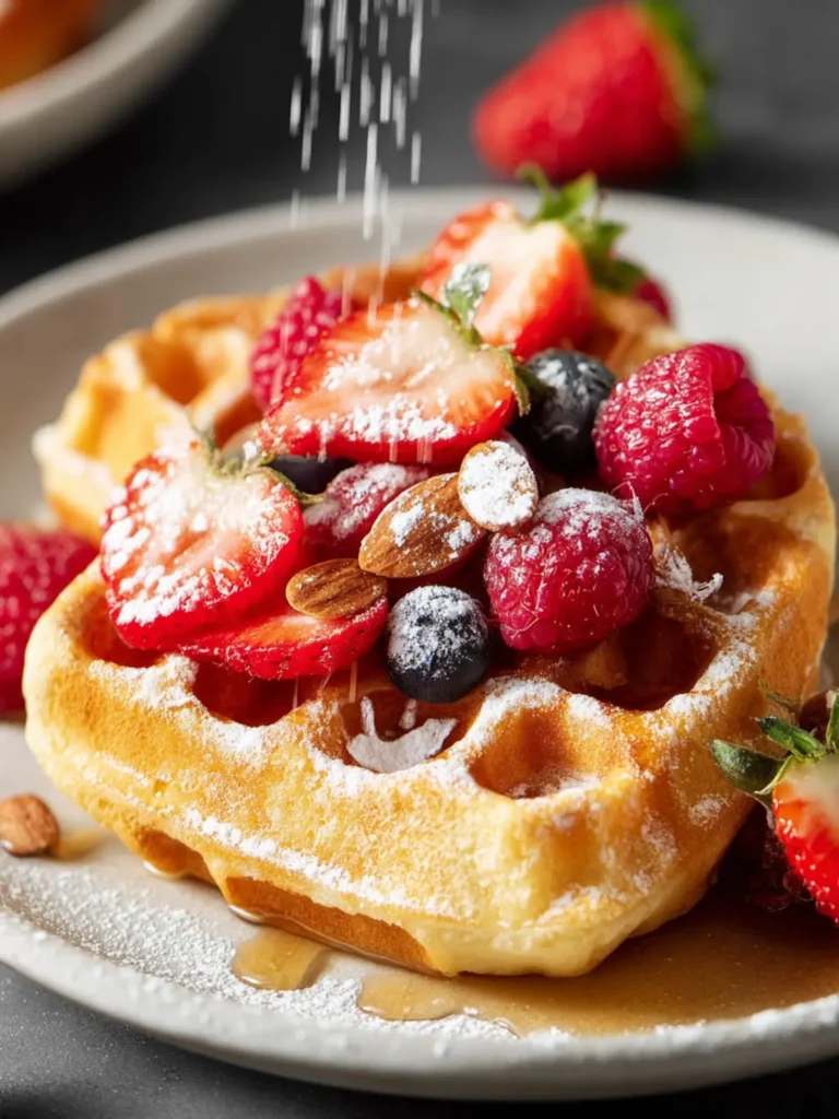 Almond Flour Waffles First Image