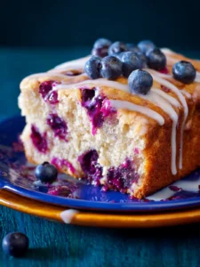 Blueberry Yogurt Cake First Image