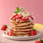 Strawberry Banana Pancakes First Image