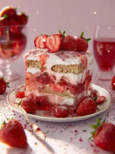 Strawberry Tiramisu First Image