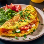 Sweet Potato Omelette First Image