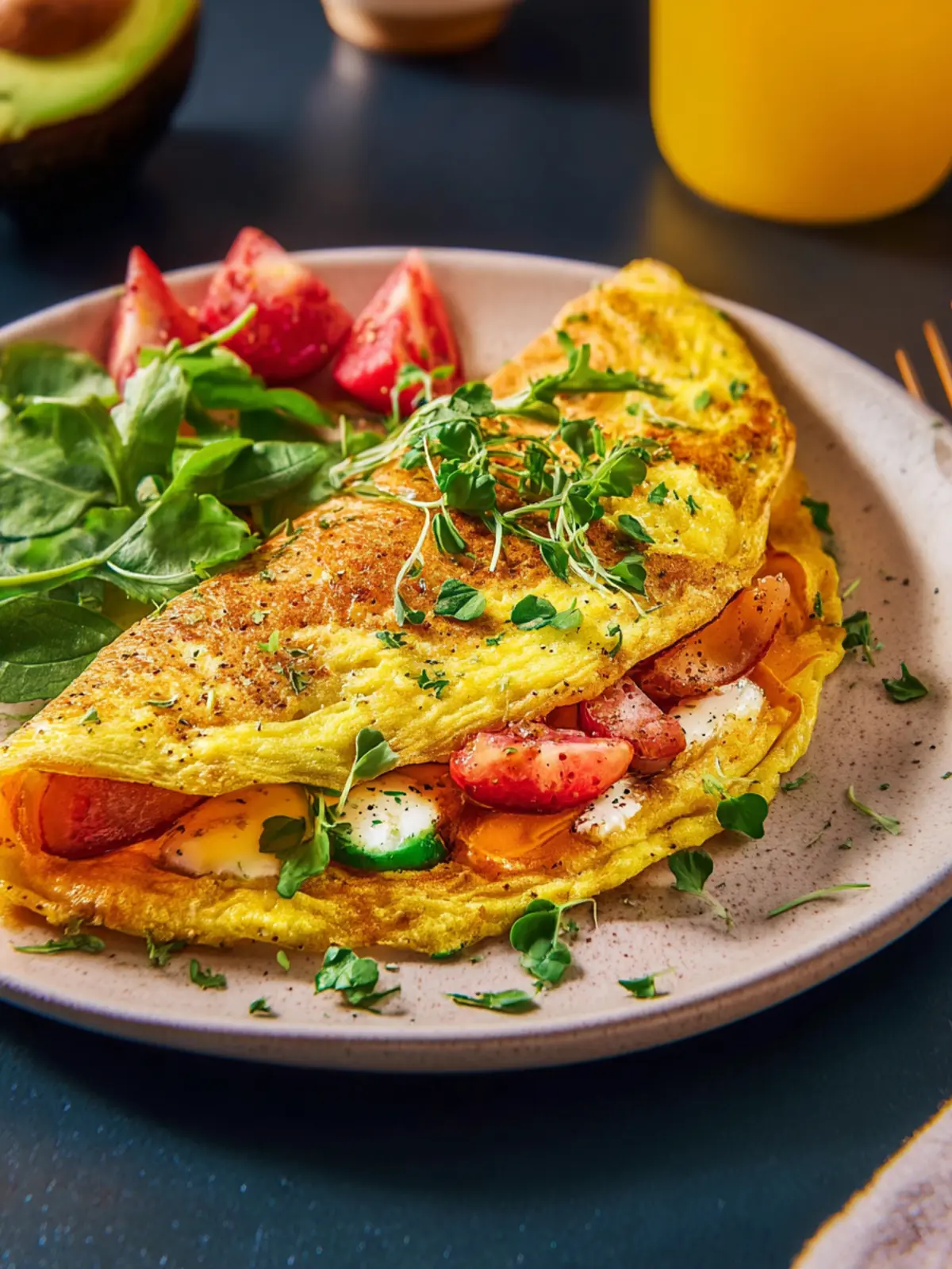 Sweet Potato Omelette First Image