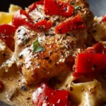 parmesan roasted red pepper chicken First Image