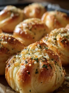 pizza dough garlic knots First Image